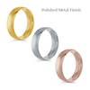 Thumbnail Image 2 of Men's Engravable 6.5mm Euro Wedding Band in 14K White, Yellow or Rose Gold (1 Line)