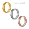 Thumbnail Image 3 of Men's Engravable 6.5mm Euro Wedding Band in 14K White, Yellow or Rose Gold (1 Line)