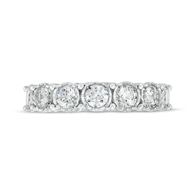 1.00 CT. T.W. Diamond Seven Stone Anniversary Band in 10K Gold