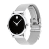 Thumbnail Image 1 of Ladies' Movado Museum Classic Mesh Watch with Black Dial (Model: 0607646)