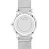 Thumbnail Image 2 of Ladies' Movado Museum Classic Mesh Watch with Black Dial (Model: 0607646)