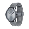 Thumbnail Image 1 of Men's Movado Bold® Evolution Gunmetal Grey IP Mesh Watch with Grey Dial (Model: 3600902)