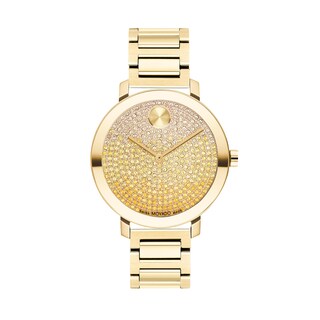 Ladies' Citizen Eco-Drive® Classic Gold-Tone IP Watch with Champagne Dial  (Model: EO1222-50P)