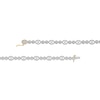 Thumbnail Image 3 of 2.00 CT. T.W. Multi-Diamond Oval and Round Alternating Link Line Bracelet in 10K Gold - 7.25&quot;