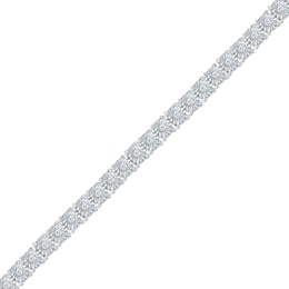 0.50 CT. T.W. Diamond Tennis Bracelet in 14K White Gold - 6.5&quot;