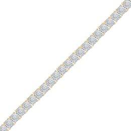 0.50 CT. T.W. Diamond Tennis Bracelet in 14K Gold - 6.5&quot;