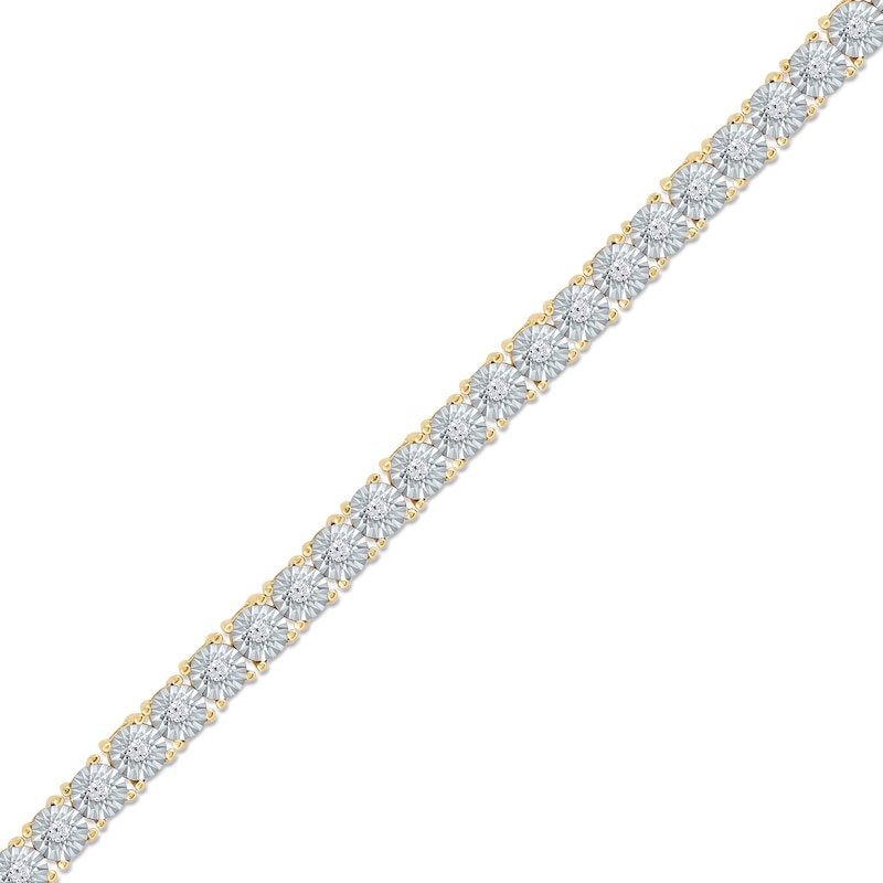 0.50 CT. T.W. Diamond Tennis Bracelet in 14K Gold - 6.5"