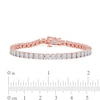 0.50 CT. T.W. Diamond Tennis Bracelet in 14K Rose Gold - 6.5"