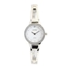 Thumbnail Image 1 of Ladies' Citizen Quartz Classic Crystal Accent Bangle Watch with White Dial (Model: EZ7011-88A)