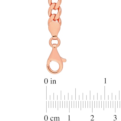 Oval Opal Five Stone Bracelet in Sterling Silver with 18K Rose Gold Plate - 7.25"