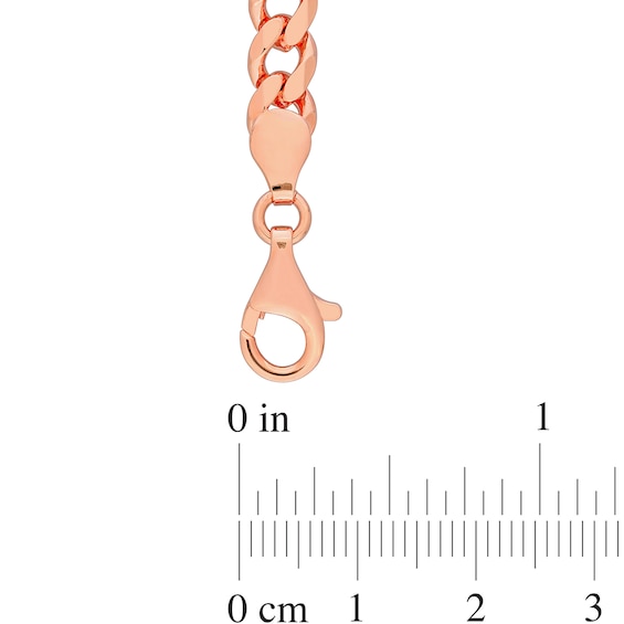 Oval Opal Five Stone Bracelet in Sterling Silver with 18K Rose Gold Plate - 7.25"