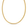 4.5mm Diamond-Cut Mesh Chain Necklace in Solid 14K Gold – 17.75"