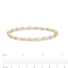 4.0mm Diamond-Cut Twisted Bangle in Hollow 14K Two-Tone Gold