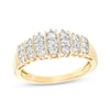 Thumbnail Image 0 of 0.50 CT. T.W. Diamond Column Band in 10K Gold