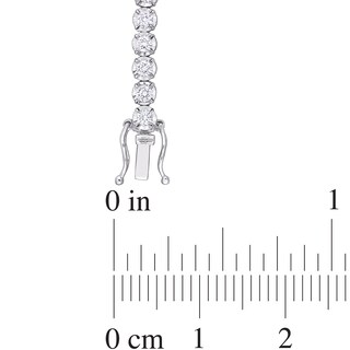 2.64 CT. T.W. Diamond Tennis Bracelet in 14K White Gold | Peoples Jewellers