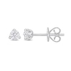 Thumbnail Image 0 of 0.24 CT. T.W. Diamond Solitaire Stud Earrings in Platinum