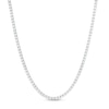 Thumbnail Image 0 of 4.53 CT. T.W. Diamond Tennis Necklace in Sterling Silver