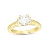 Thumbnail Image 0 of Vera Wang Love Collection 1.09 CT. T.W. Diamond Collar Engagement Ring in 14K Gold