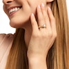 Thumbnail Image 1 of Vera Wang Love Collection 1.09 CT. T.W. Diamond Collar Engagement Ring in 14K Gold