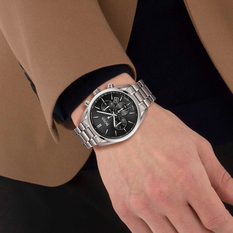 Men's Hugo Boss Champion Chronograph Watch with Dial (Model: )|Peoples Jewellers