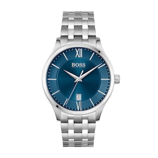 Boss Two-Tone 1513916) (Model: Watch Jewellers with Hugo Dial Peoples | Men\'s Blue Ace