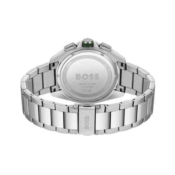 Men's Hugo Boss Volane Chronograph Watch with Green Dial (Model: 1513951)