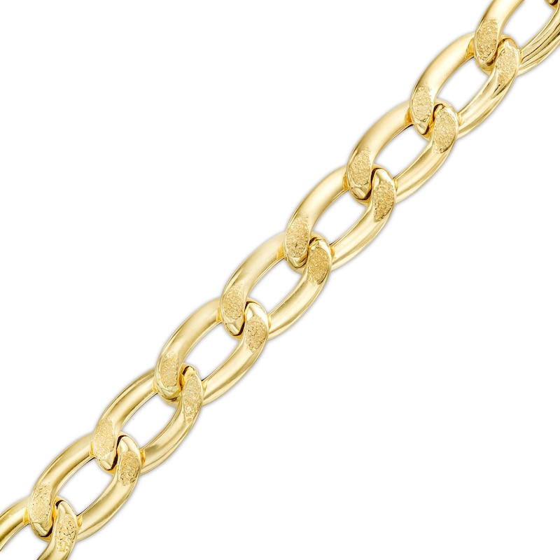 1.9mm Curb Chain Bracelet in Hollow 14K Gold - 7.5"