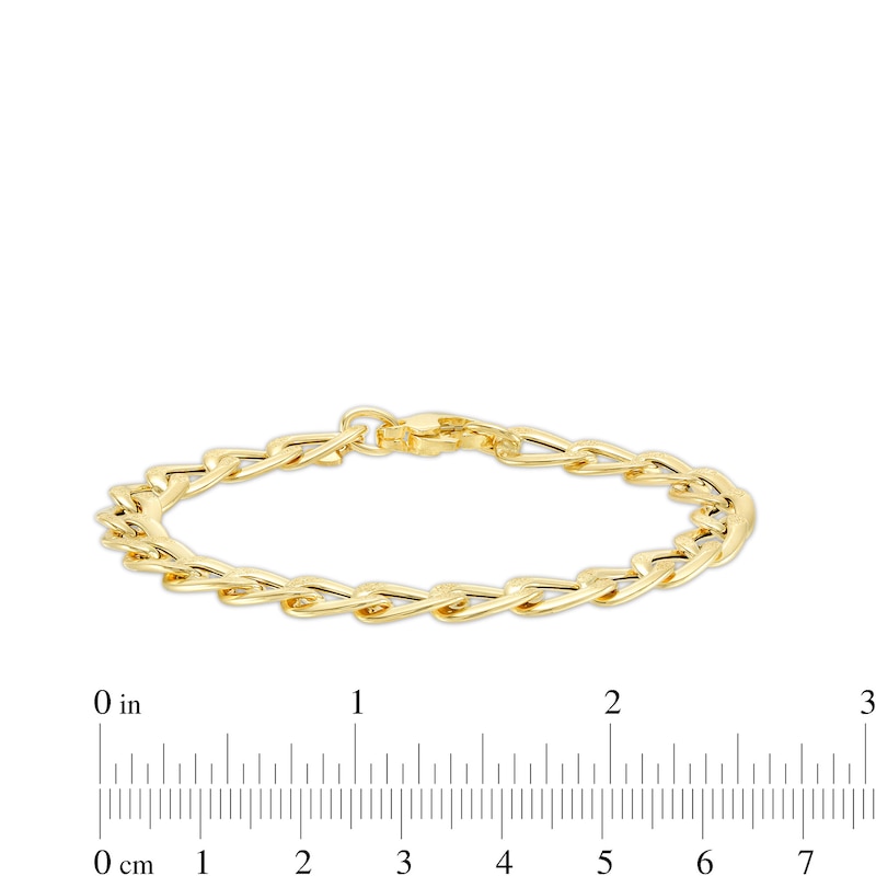 1.9mm Curb Chain Bracelet in Hollow 14K Gold - 7.5"