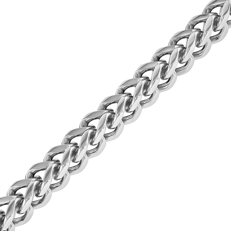 Men's 8.0mm Franco Chain Bracelet in Stainless Steel - 9.25"|Peoples Jewellers