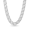 Thumbnail Image 0 of Men's 6.5mm Flat Mariner Chain Necklace in Stainless Steel - 24"