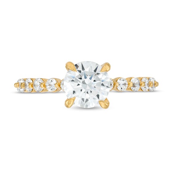 2.00 CT. T.W. Certified Lab-Created Diamond Engagement Ring in 14K Gold (F/SI2)