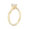 0.45 CT. T.W. Marquise Diamond Frame Engagement Ring in 14K Gold (I/I1)