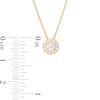 0.25 CT. T.W. Diamond Frame Pendant in 10K Gold