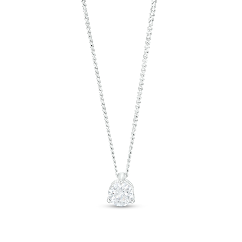 CT. Certified Canadian Diamond Solitaire Pendant in 14K Gold (I/I2)|Peoples Jewellers