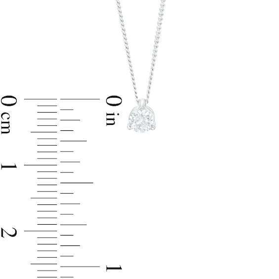 CT. Certified Canadian Diamond Solitaire Pendant in 14K Gold (I/I2