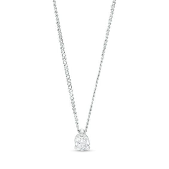 CT. Certified Canadian Diamond Solitaire Pendant in 14K Gold (I/I2