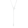 Thumbnail Image 3 of 0.10 CT. Certified Canadian Diamond Solitaire Pendant in 14K White Gold (I/I2)