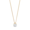 Thumbnail Image 0 of 0.20 CT. Certified Canadian Diamond Solitaire Pendant in 14K Gold (I/I2)