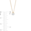 Thumbnail Image 3 of 0.20 CT. Certified Canadian Diamond Solitaire Pendant in 14K Gold (I/I2)