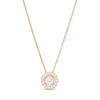 0.50 CT. T.W. Diamond Frame Pendant in 10K Gold