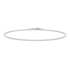 Thumbnail Image 0 of 1.0mm Ball Chain Anklet in Sterling Silver - 9"