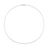 1.5mm Bead Chain Necklace in Sterling Silver