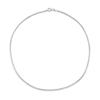 Thumbnail Image 2 of 2.0mm Herringbone Chain Necklace in Sterling Silver - 16"