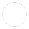 Thumbnail Image 2 of 1.0mm Bead Chain Necklace in Sterling Silver - 16"