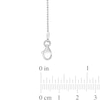 Thumbnail Image 3 of 1.0mm Bead Chain Necklace in Sterling Silver - 16"