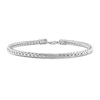 Thumbnail Image 0 of 4.0mm Foxtail Chain Anklet in Sterling Silver - 9"