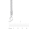 Thumbnail Image 2 of 4.0mm Foxtail Chain Anklet in Sterling Silver - 9"