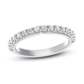 Royal Asscher® CT. T.W. Diamond Anniversary Band in 14K White Gold