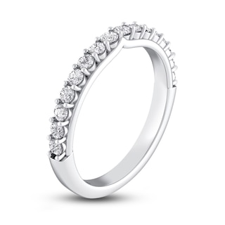 Royal Asscher® CT. T.W. Diamond Anniversary Band in 14K White Gold