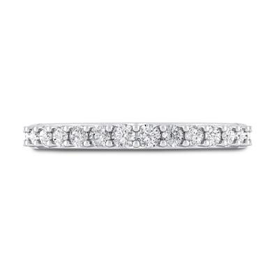 Royal Asscher® CT. T.W. Diamond Anniversary Band in 14K White Gold